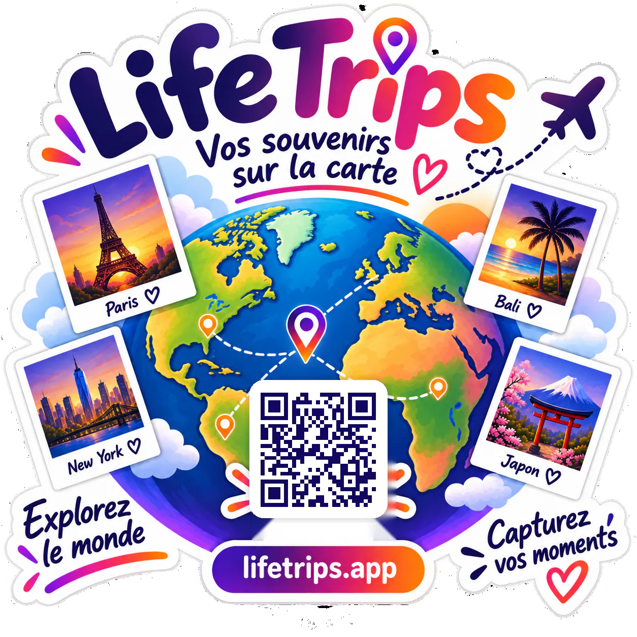 Life Trips — Vos voyages sur la carte gallery image