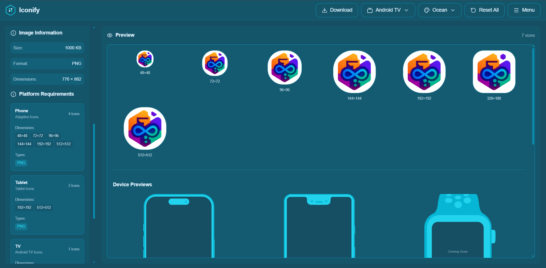 Iconify gallery image