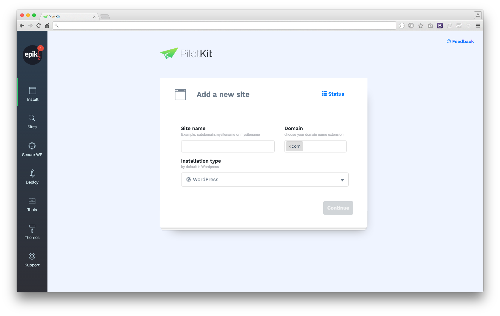 PilotKit gallery image