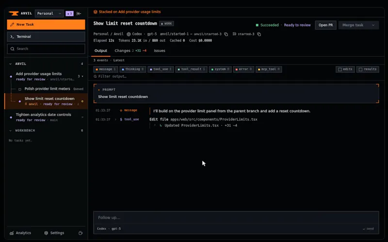 Anvil screenshot 3