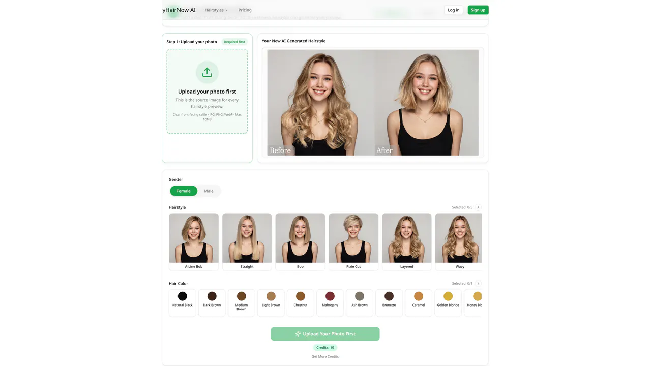 TryHairNow gallery image