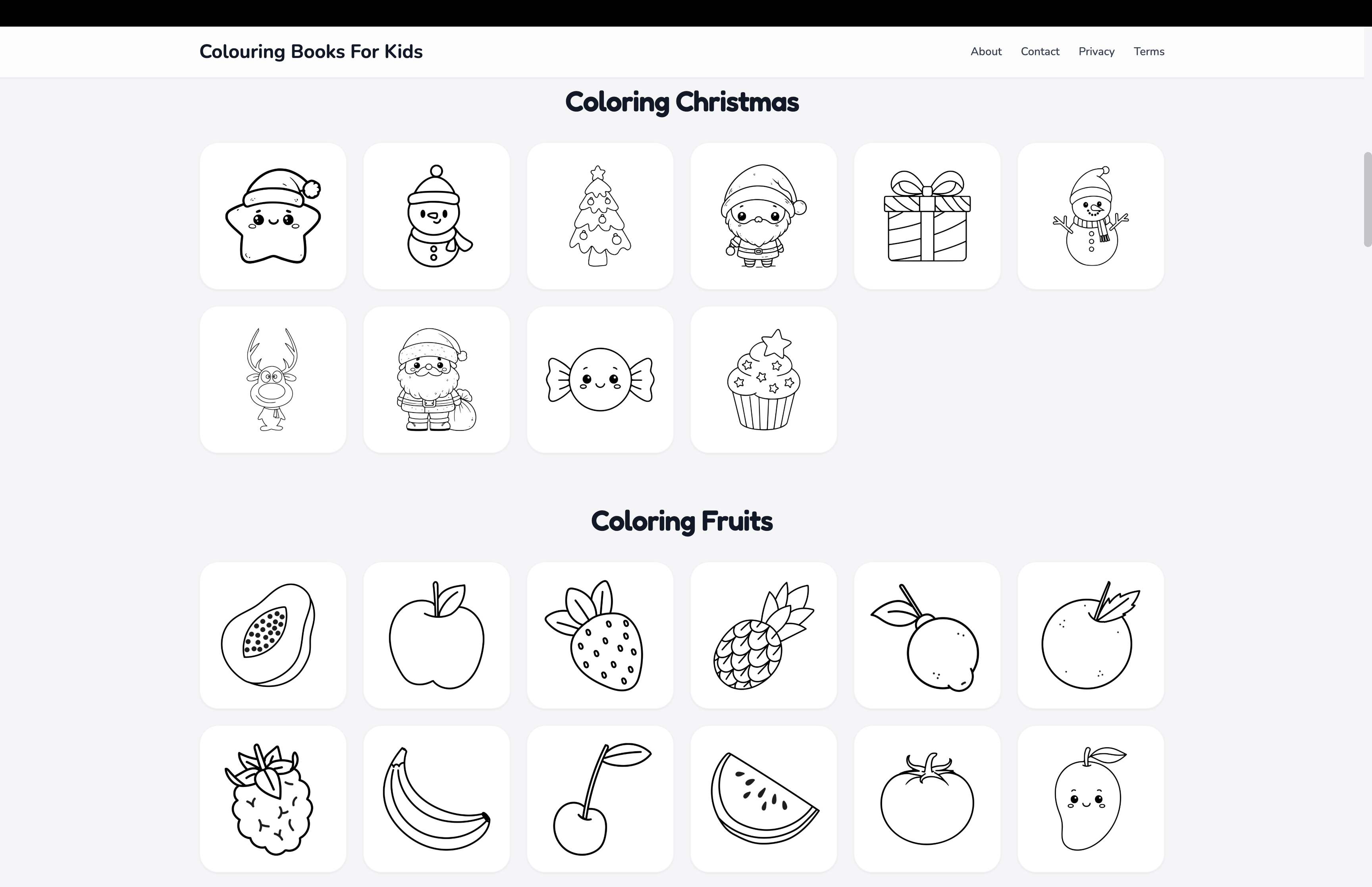 Colouring Books & Pages For Kids gallery image
