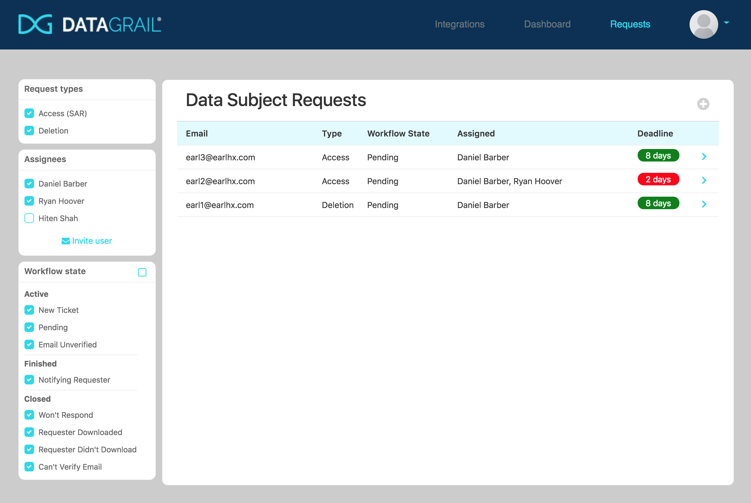 DataGrail gallery image