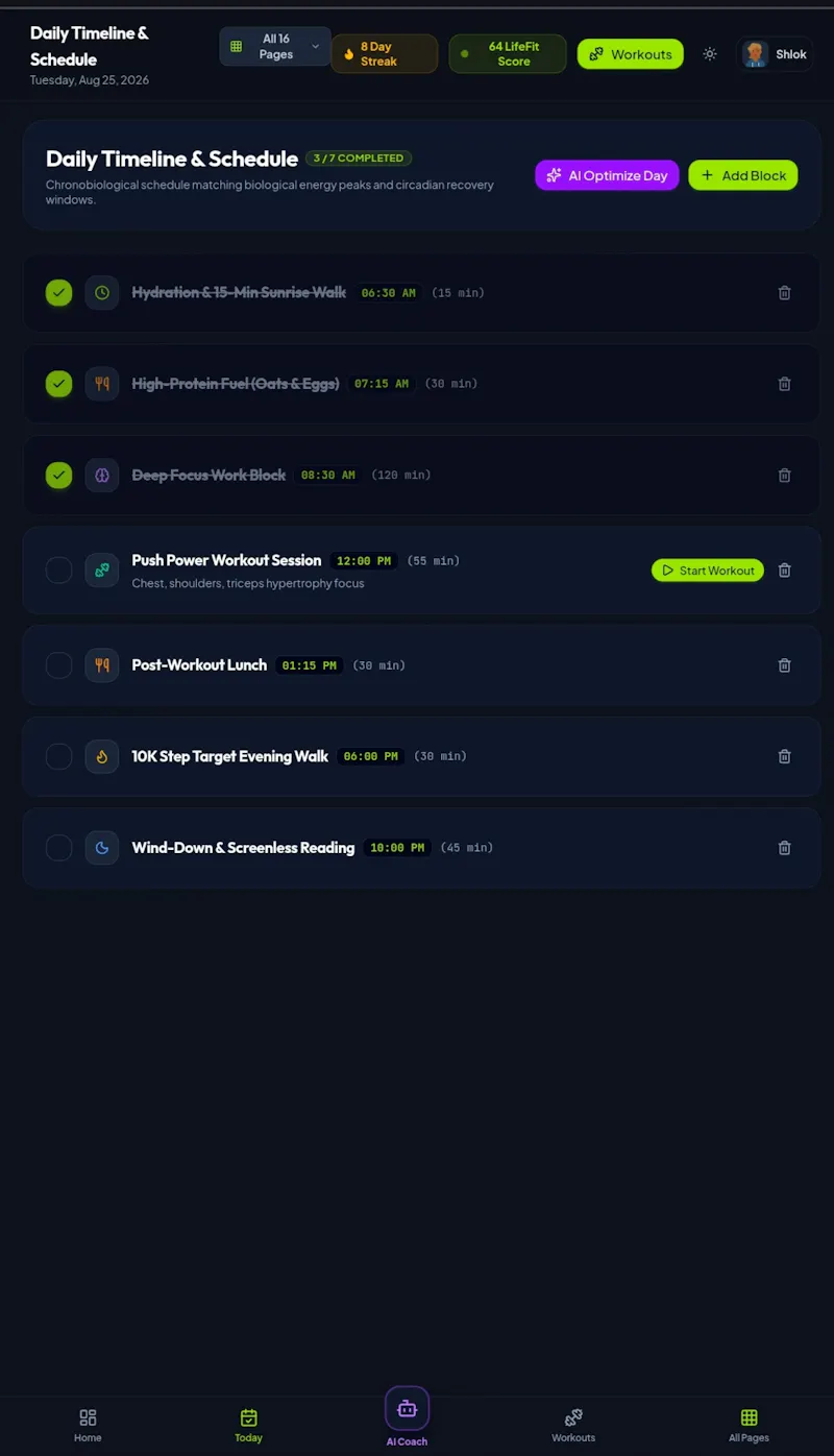 Lifefit AI  screenshot 4