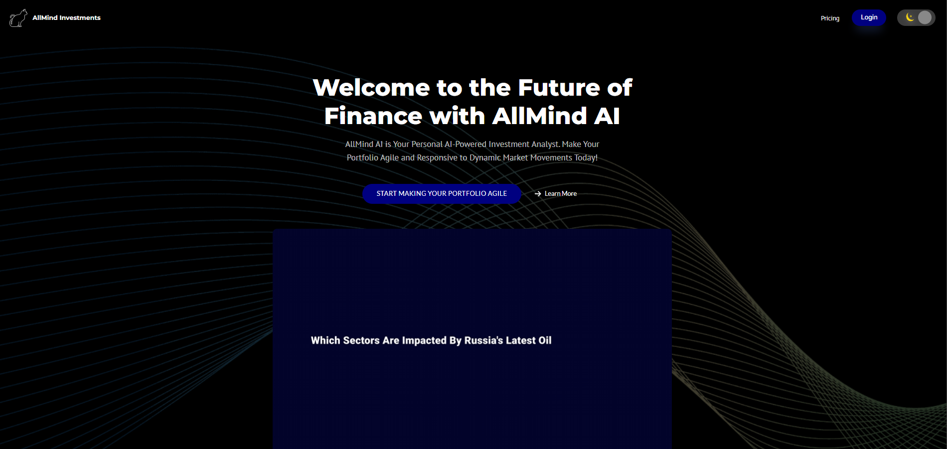 Allmind che hai - Il tuo analista finanziario alimentato dall'intelligenza artificiale personale utilizza Allmind-12b media 3