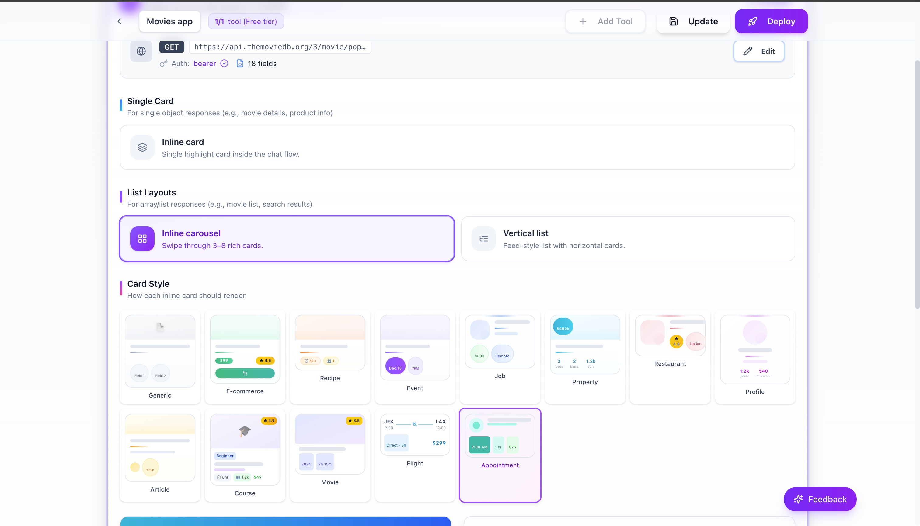 AppForgeNow - Screenshot 3 showing product features and functionality