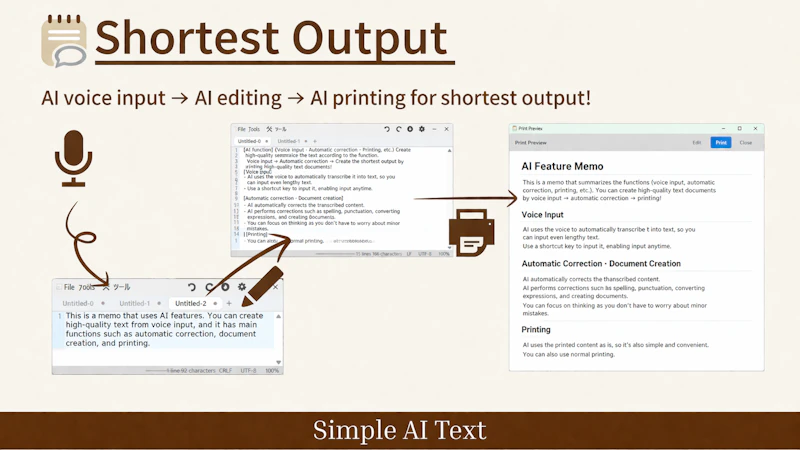 Simple AI Notepad screenshot 5