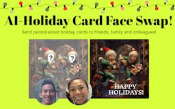 Holiday Card Face Swapper media 1