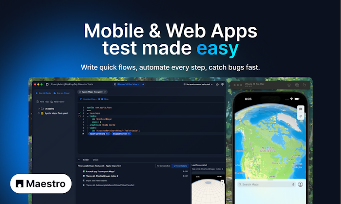 Maestro Studio Desktop Beta产品图