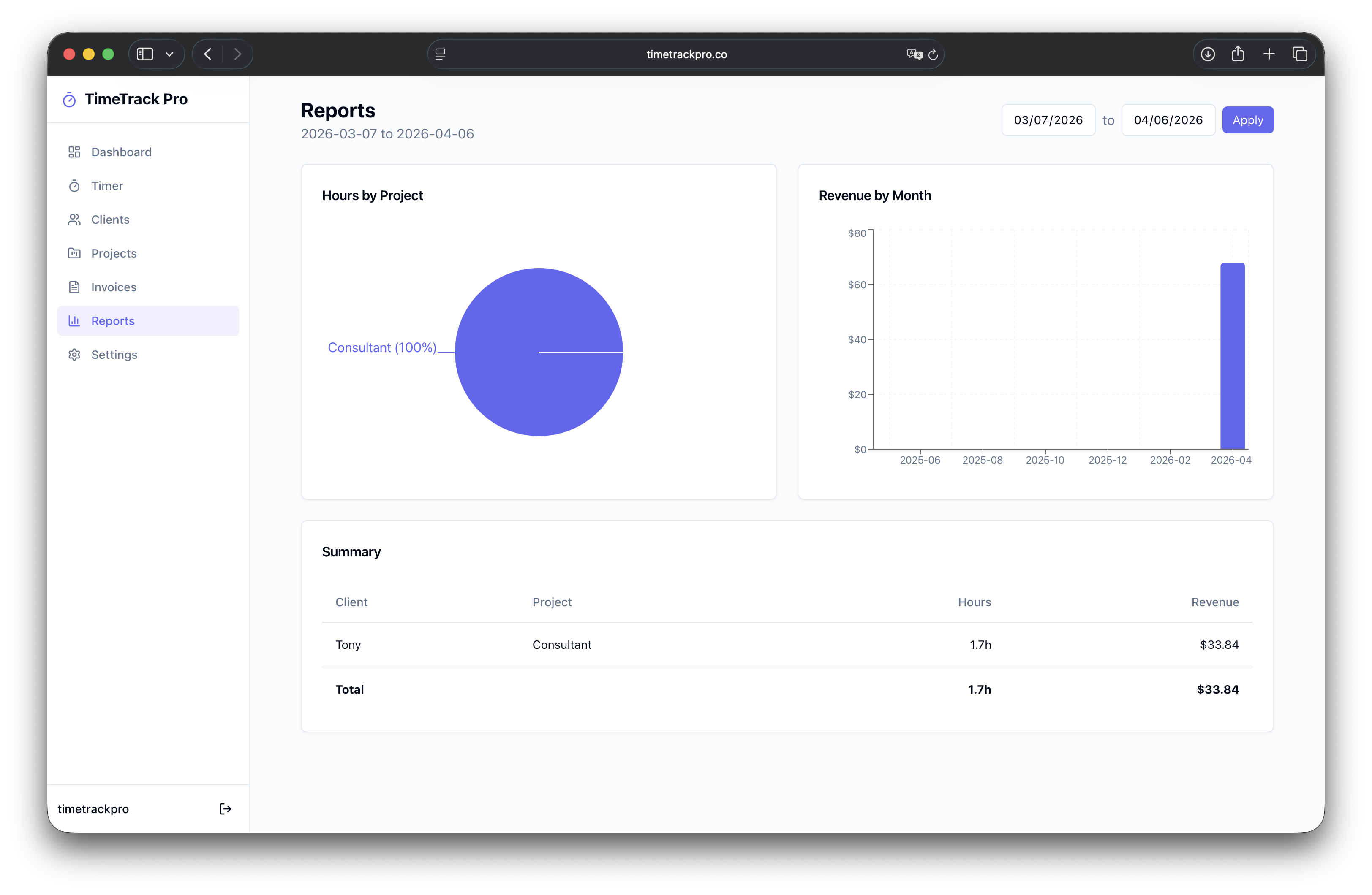 TimeTrack Pro gallery image