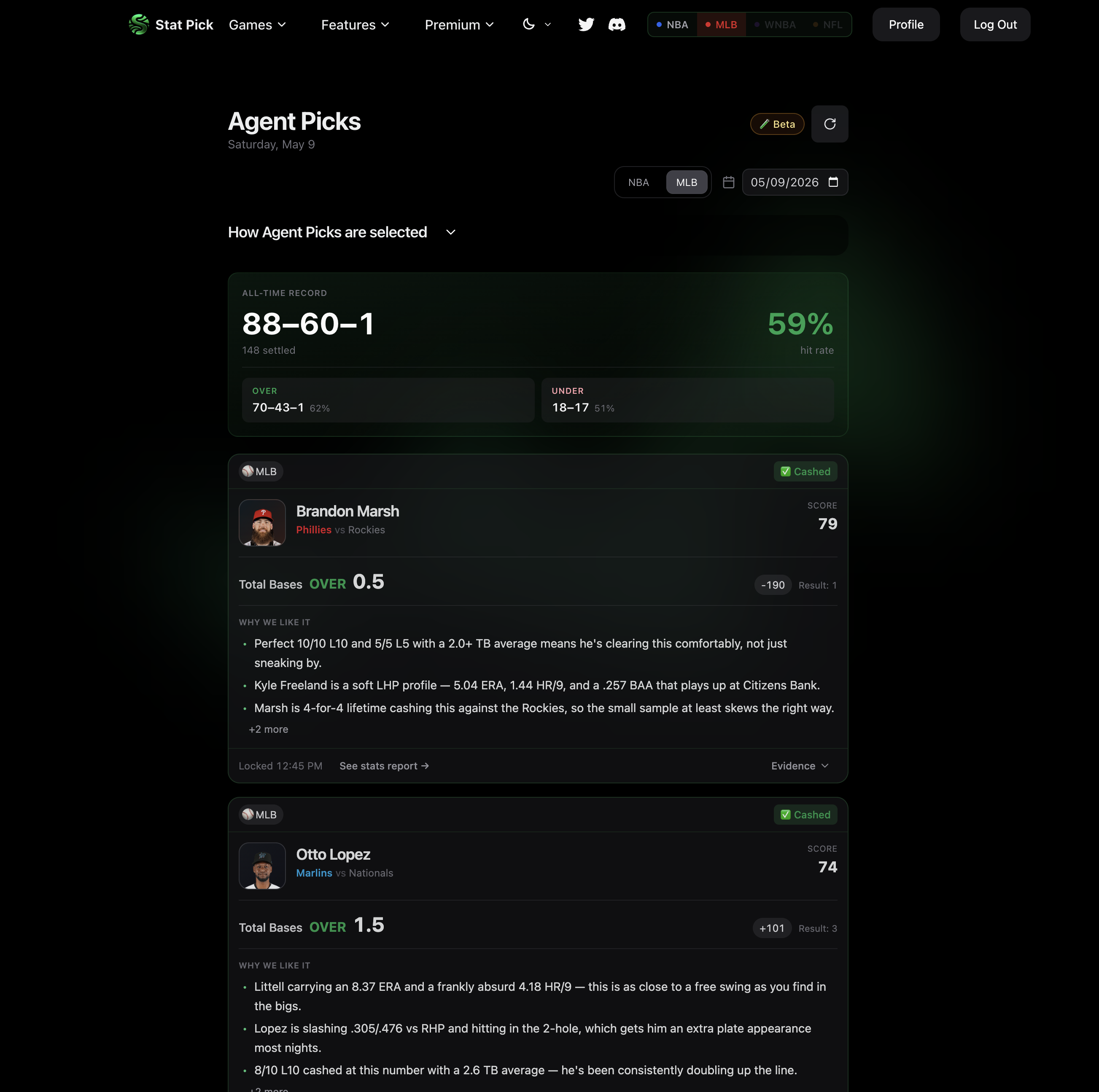 Stat Pick AI gallery image