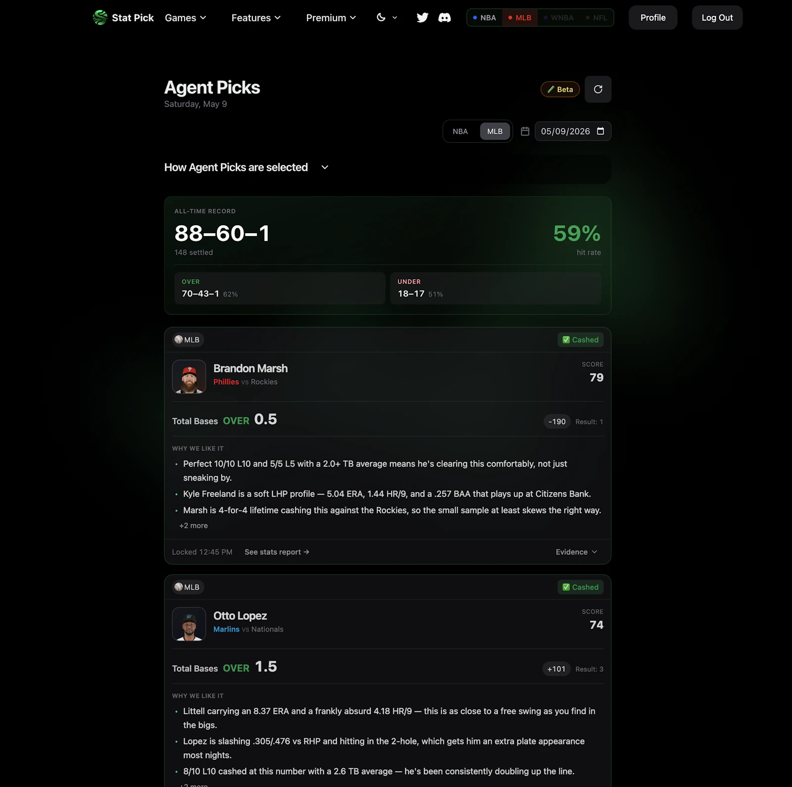 Stat Pick AI screenshot 8