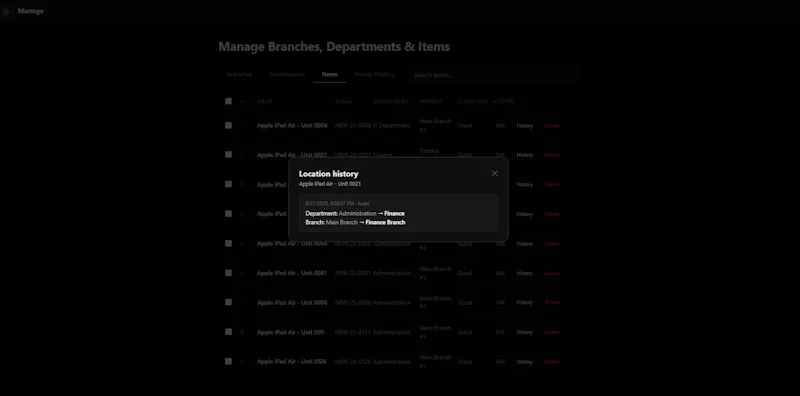 Asset Verifier screenshot 3