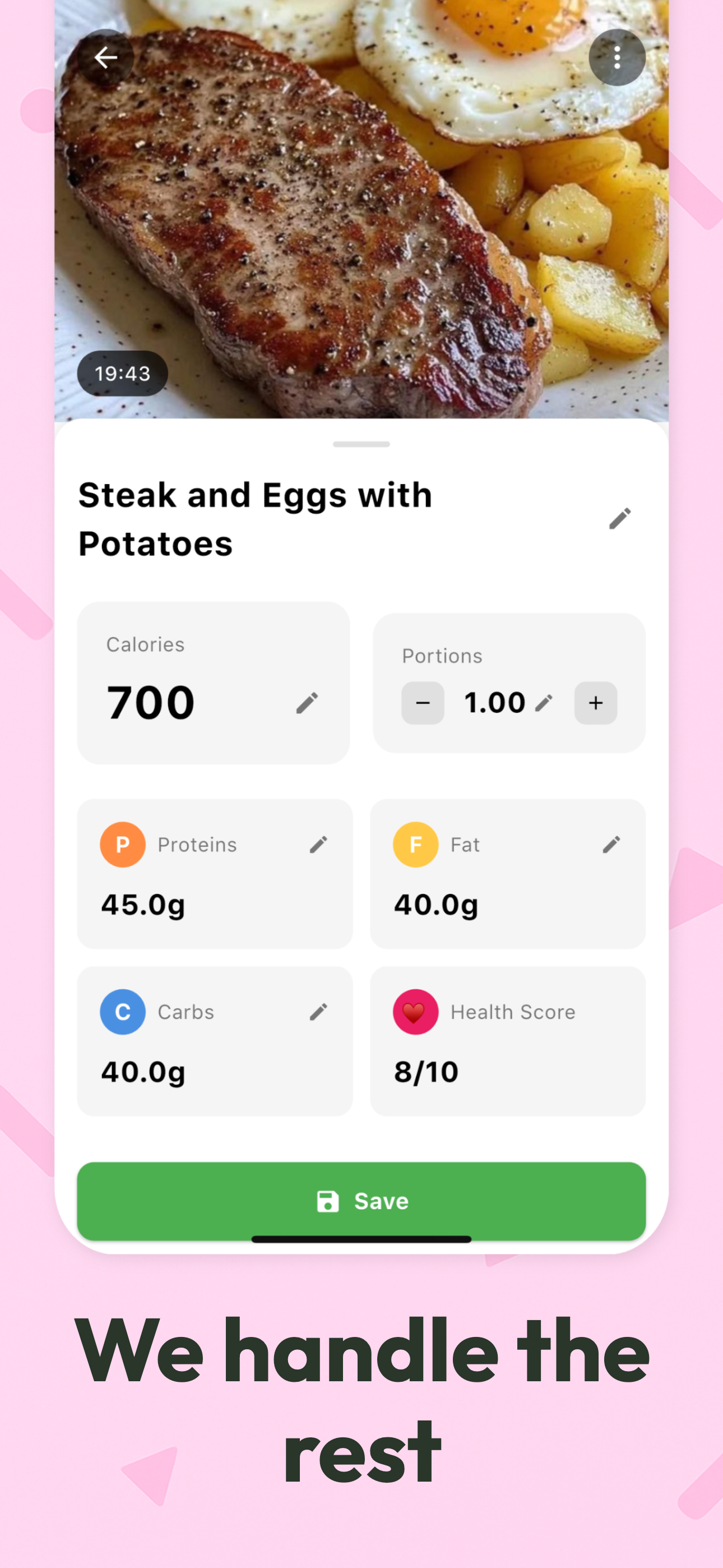 Caltrack - Traccia le tue calorie con AI e atteggiamento media 3