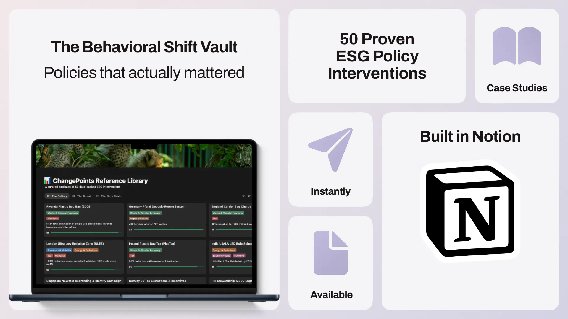 ChangePoints Vault product banner