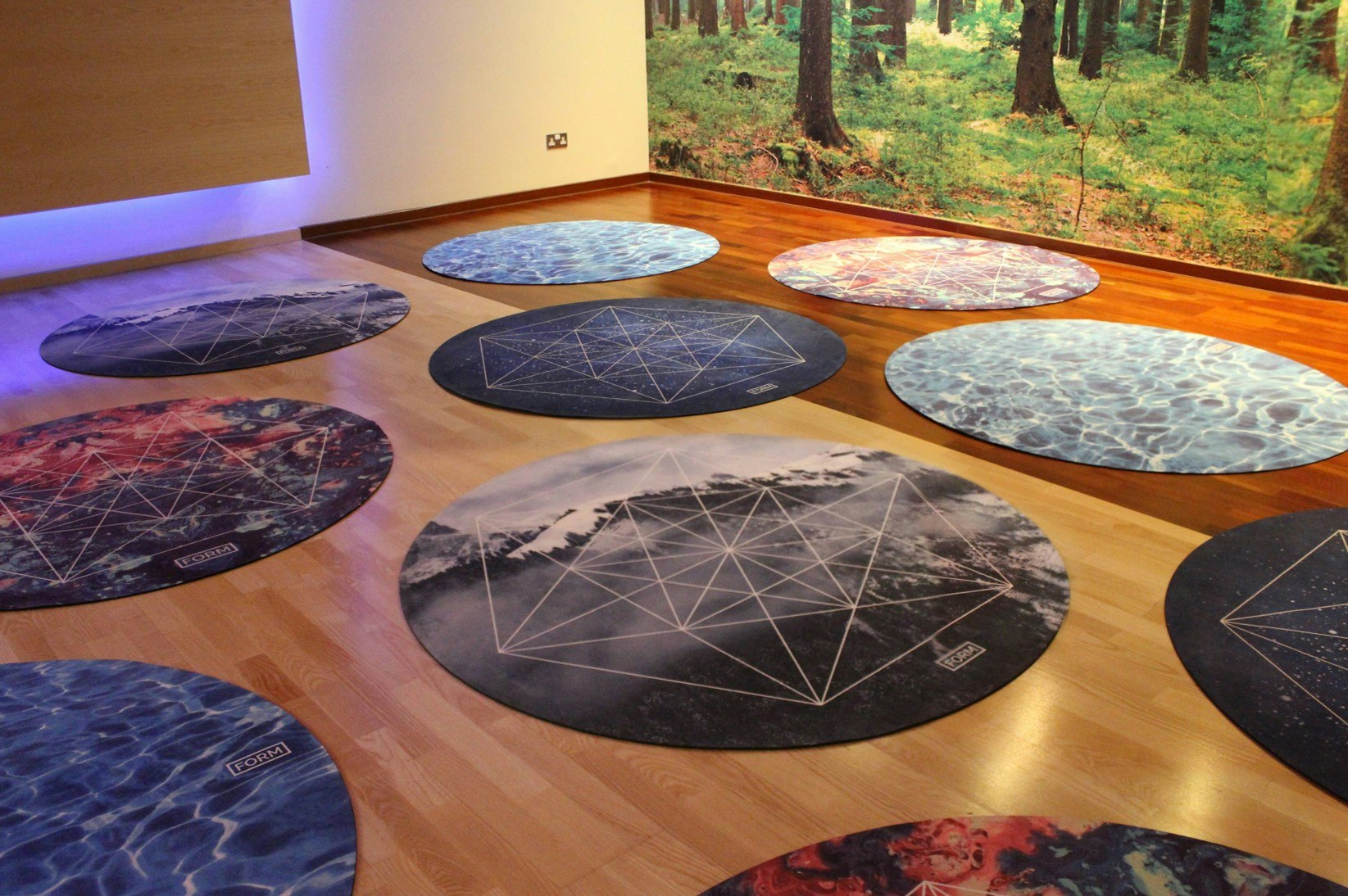 Form Round Yoga Mats gallery image