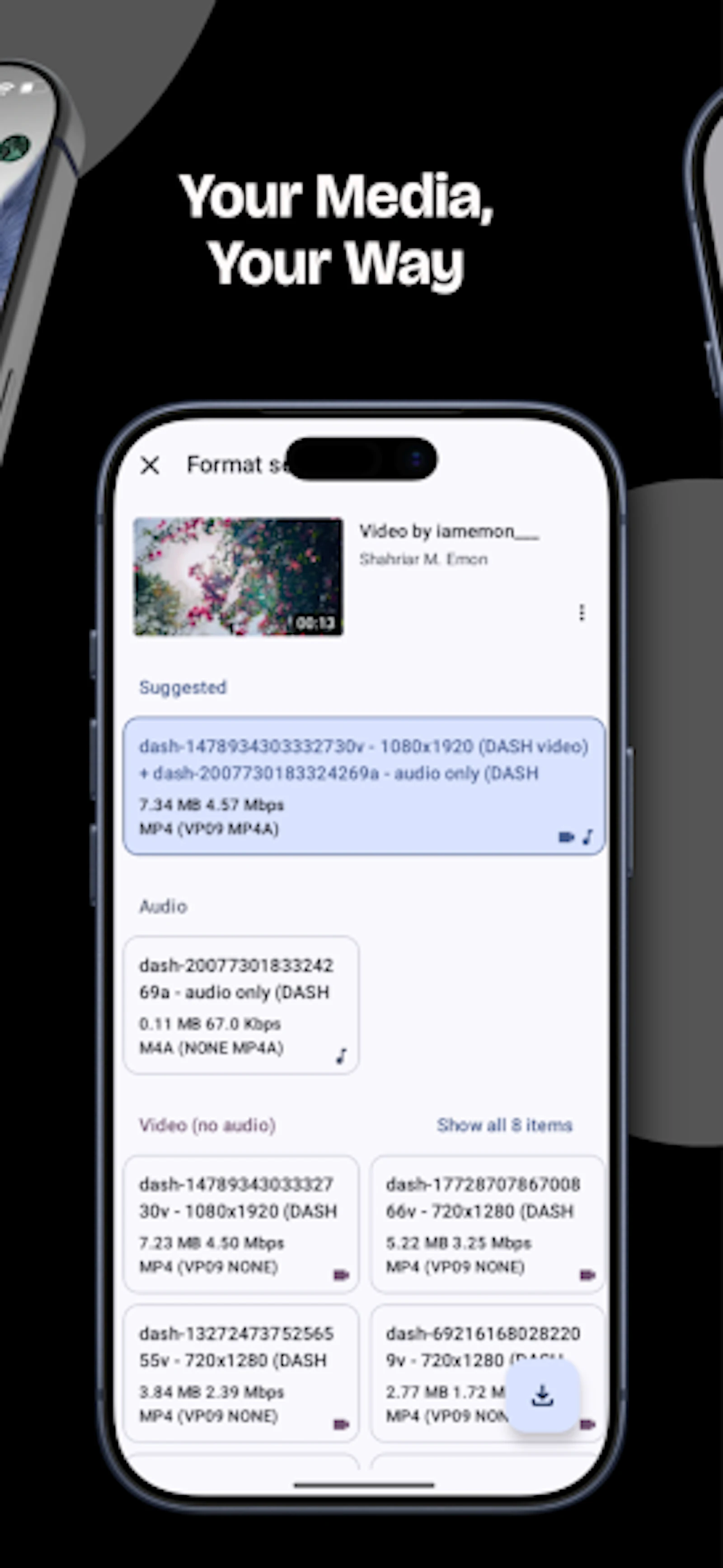 DartDL: Video & Audio Download screenshot 5