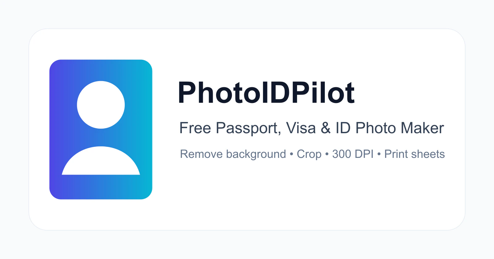 PhotoIDPilot screenshot 1
