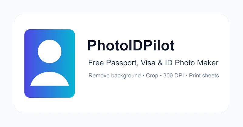 PhotoIDPilot screenshot 1