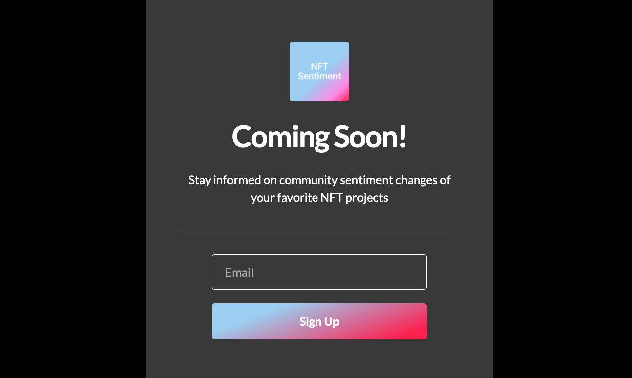 NFT Sentiment gallery image