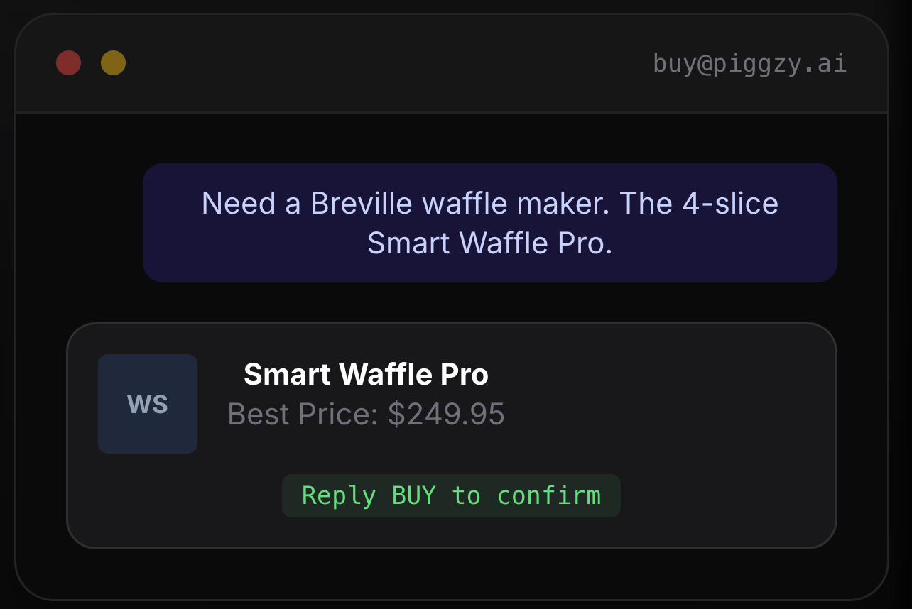 Piggzy - AI Shopper gallery image