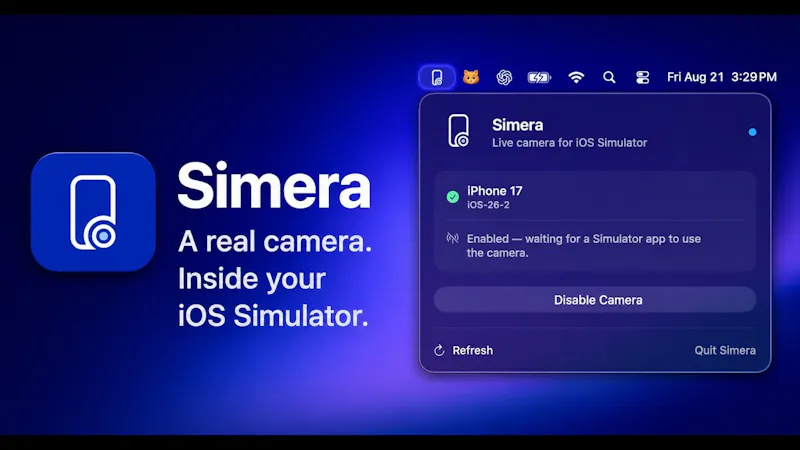 Simera screenshot 1 (video preview)
