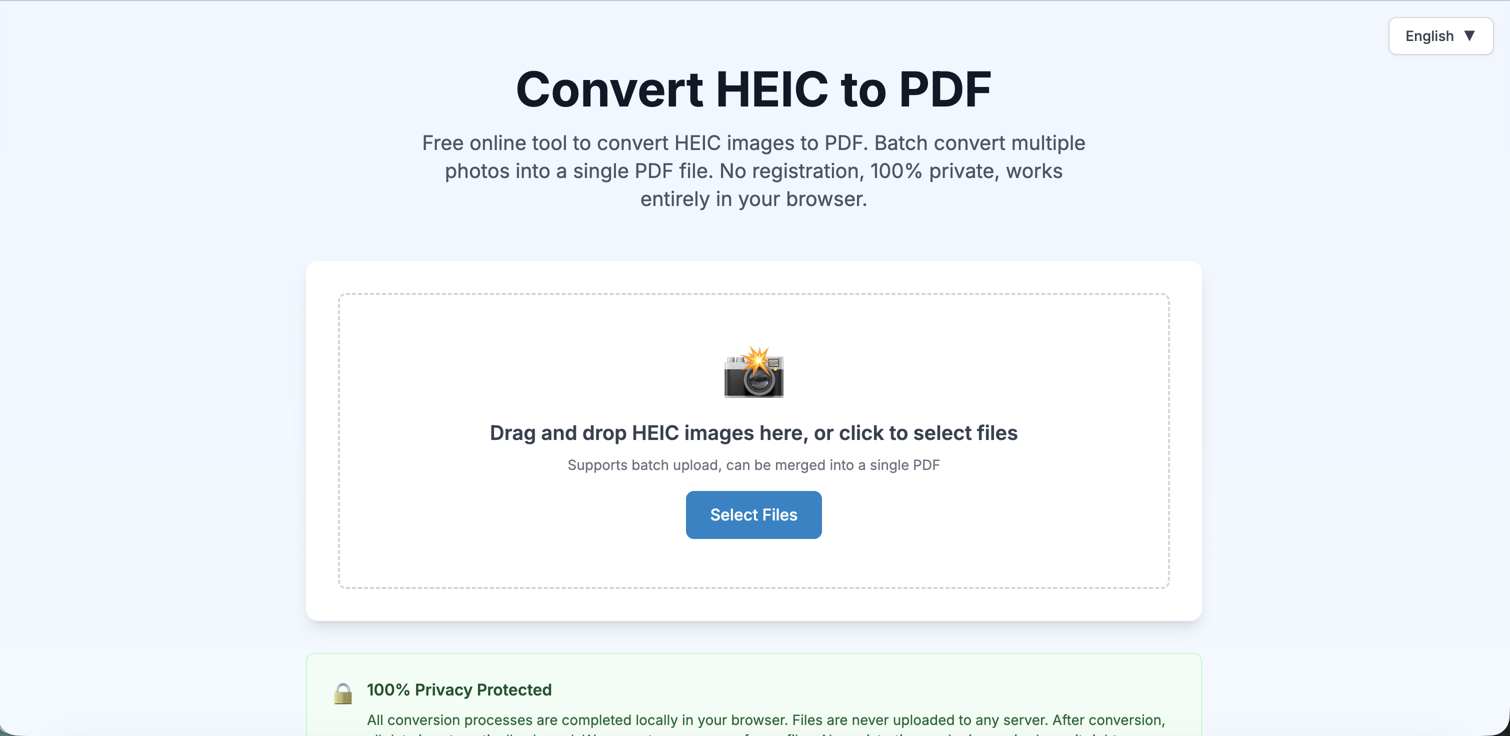 HEIC to PDF Converter gallery image
