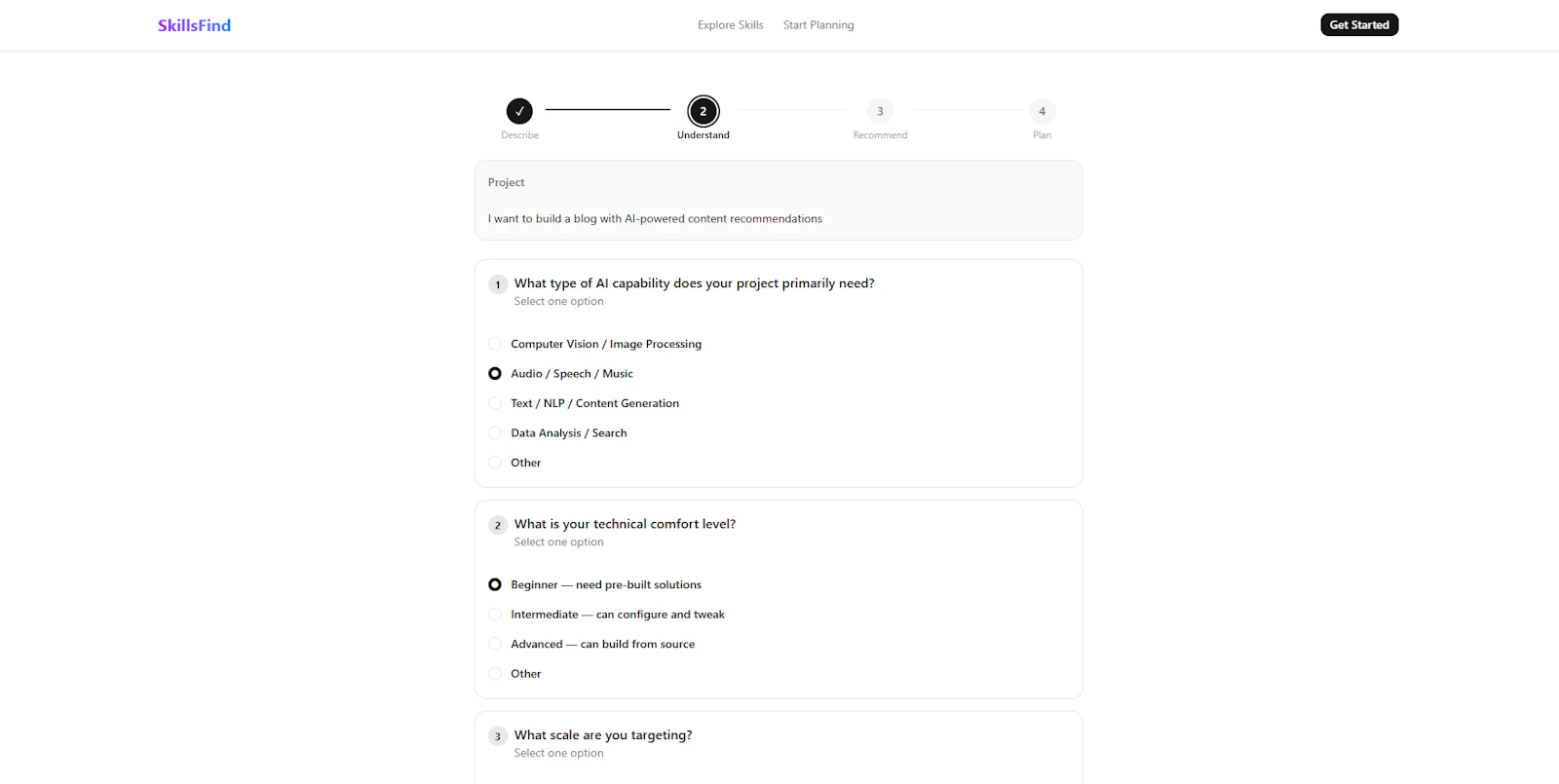 Skills-Find screenshot 2
