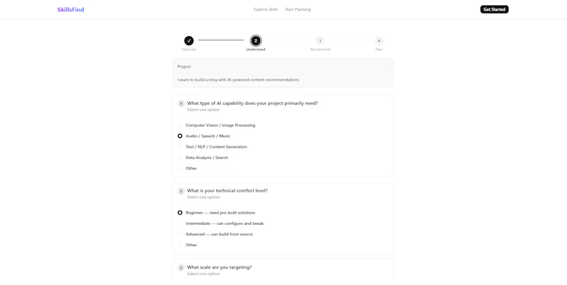 Skills-Find screenshot 2