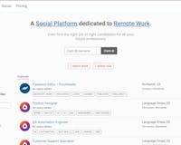 Java.io : Remote Jobs & Social Platform media 1
