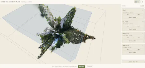 World's first ever SliceNDice for Splats gallery image