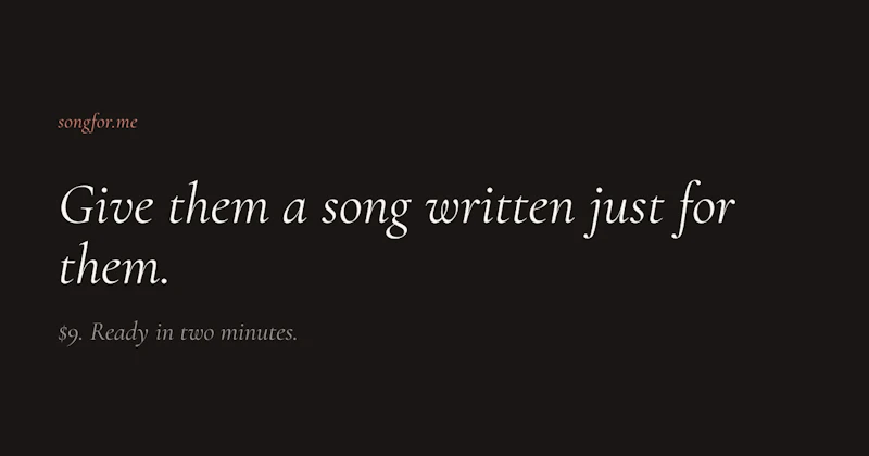 songfor.me screenshot 1
