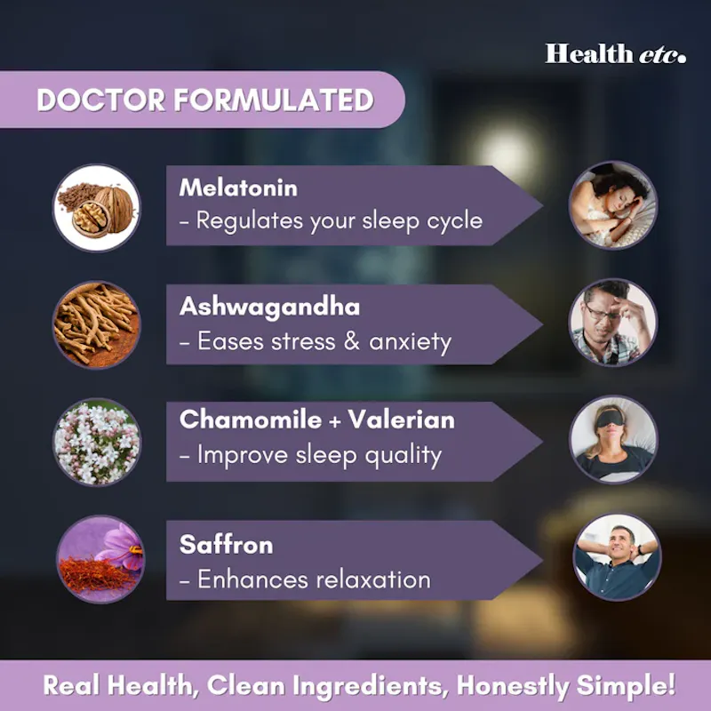 Melatonin Sleep Gummies | Healthetc screenshot 2