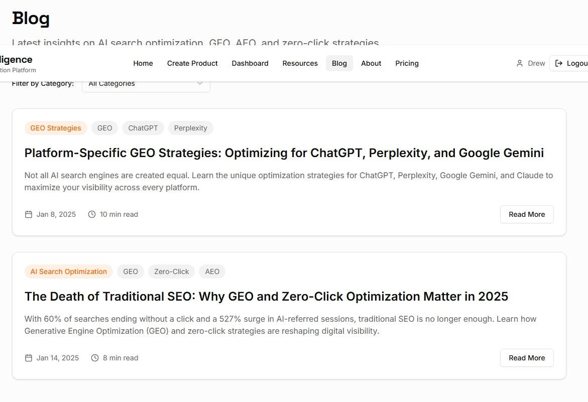 AEO Optimizer gallery image