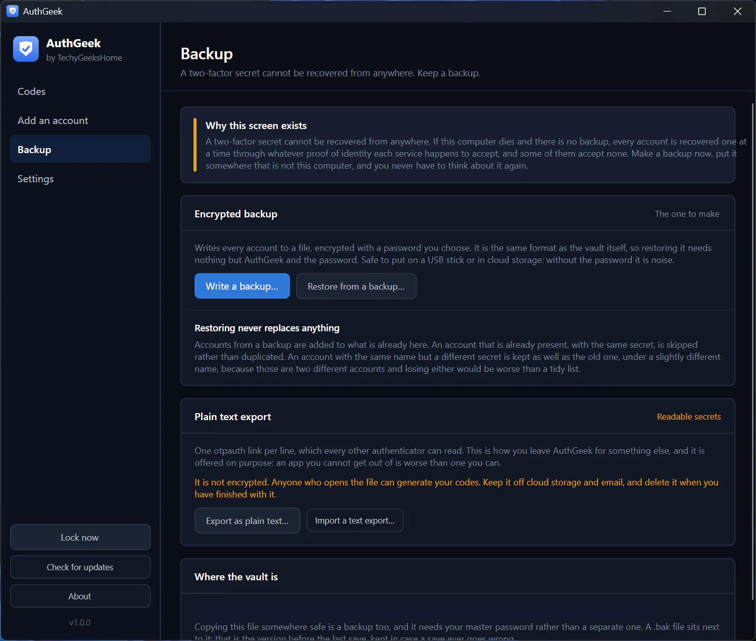 AuthGeek gallery image