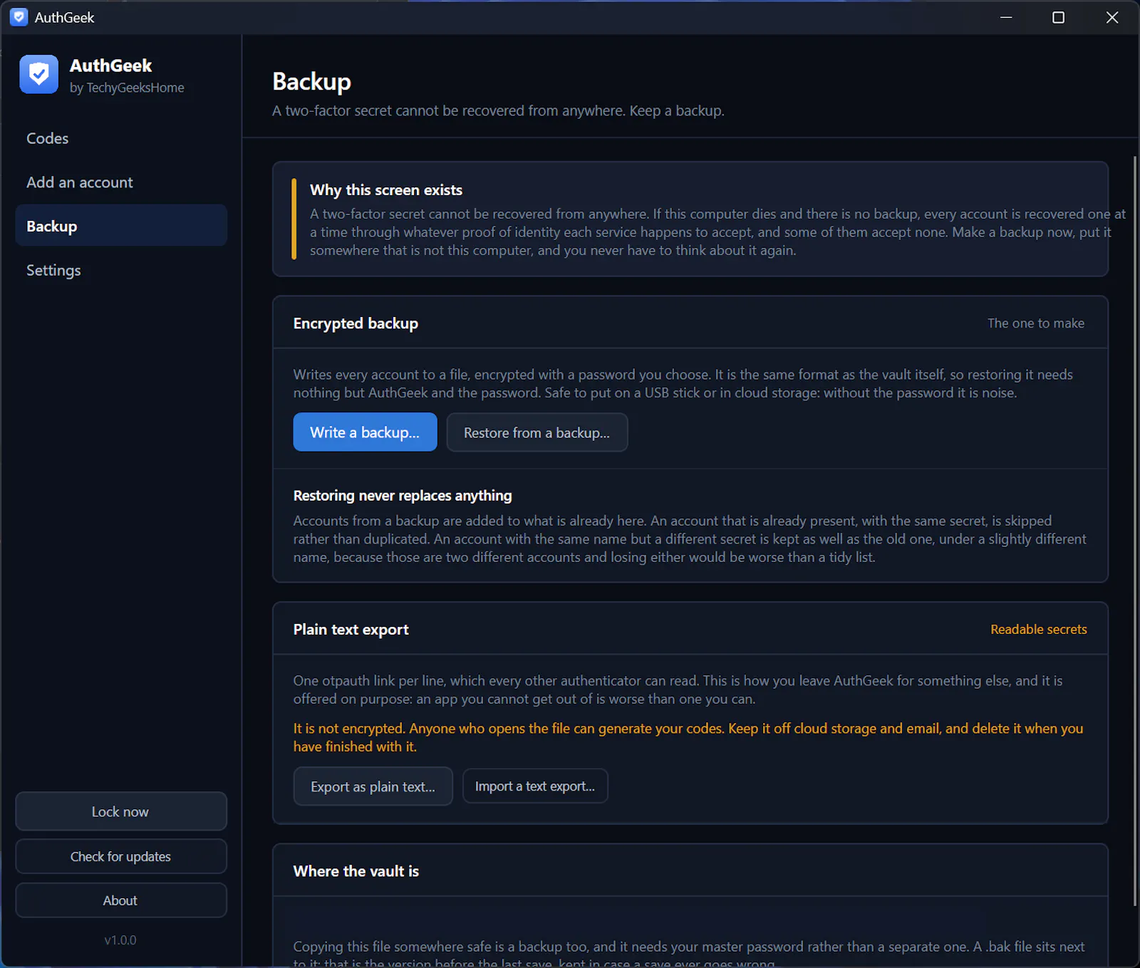 AuthGeek screenshot 5