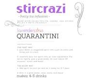 StirCrazi Quarantini Cocktail Infusions media 2