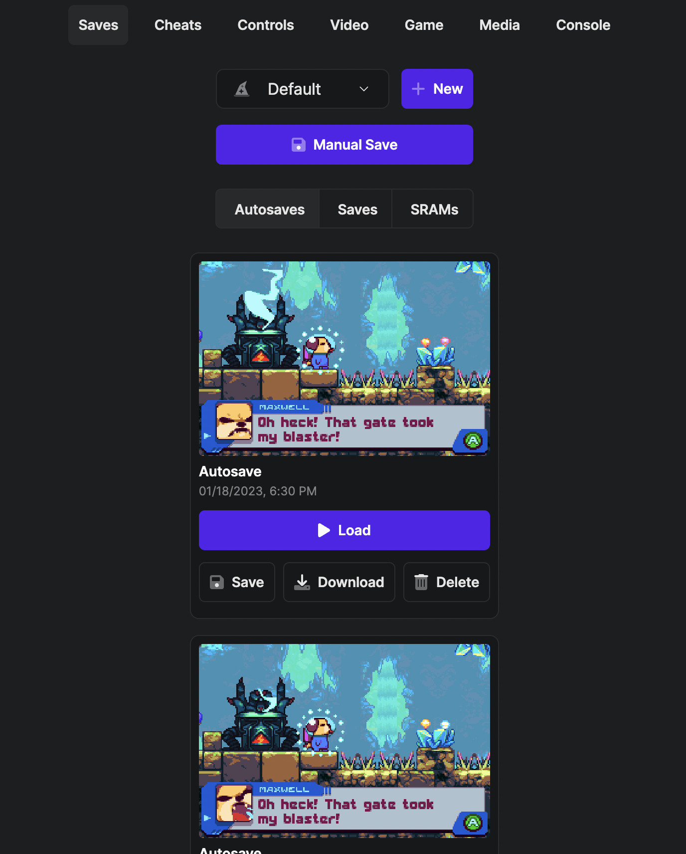 Media Afterplay - Main permainan retro pada mana -mana peranti, menjimatkan disegerakkan, tiada jailbreak 10