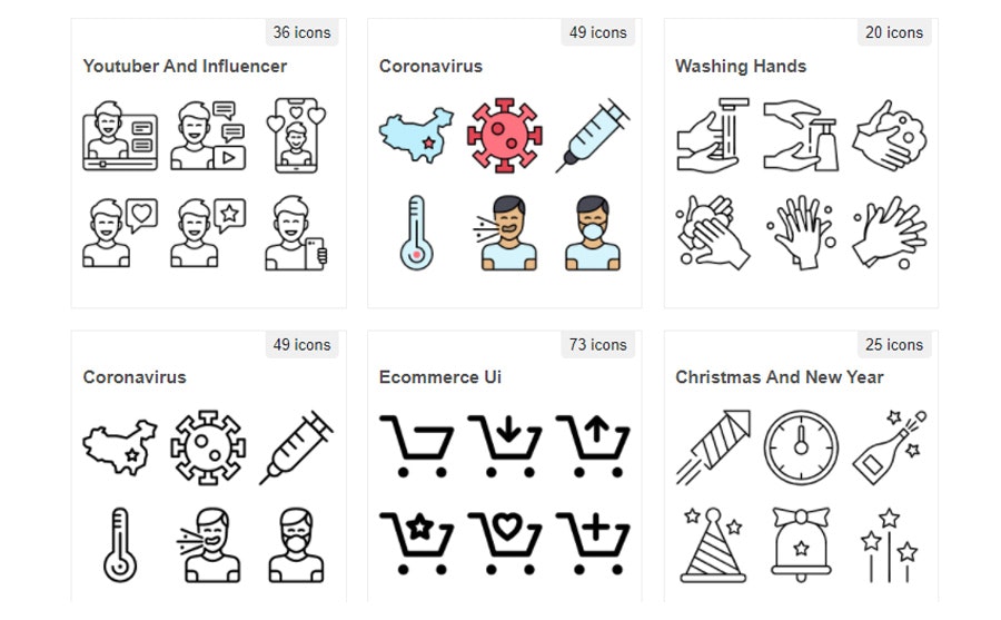 icon packs gallery image