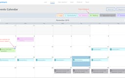 VanHack - React Event Calendar Design media 1