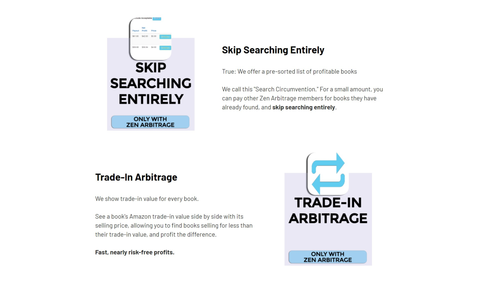 Média Zenarbittage - Supertool le plus simple qui scanne Amazon pour des livres rentables 6