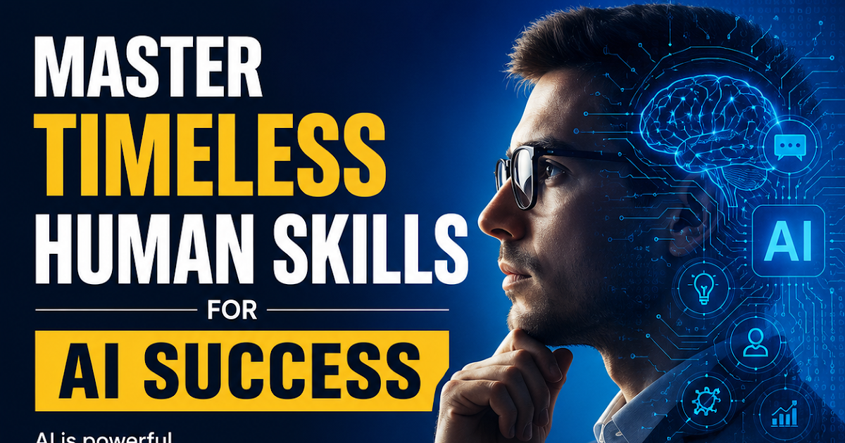 Timeless Human Skills for AI Success. gallery image