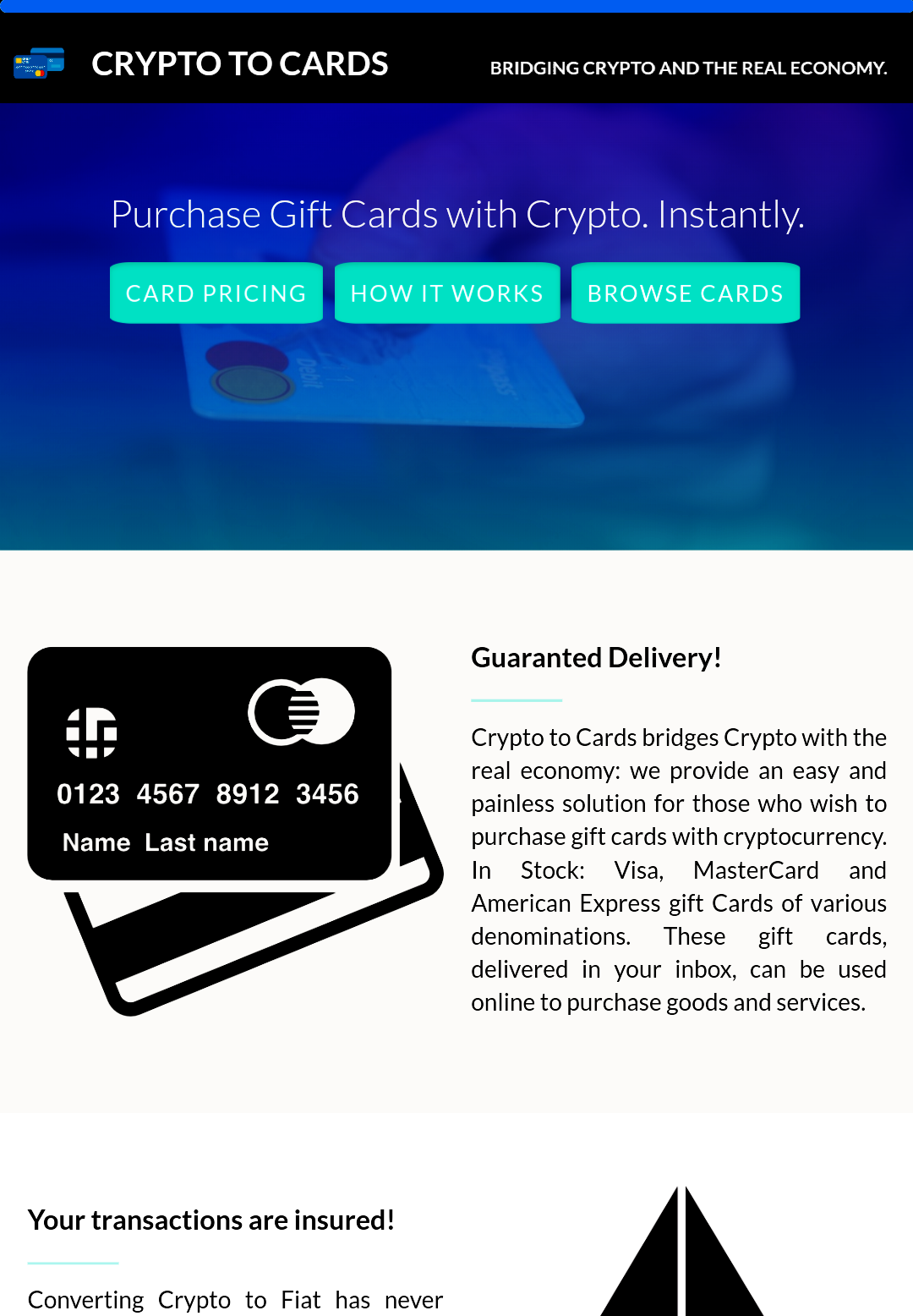 Crypto to Cards gallery image