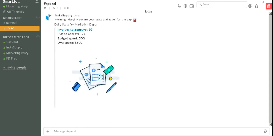 Smart Spend Bot for Slack gallery image