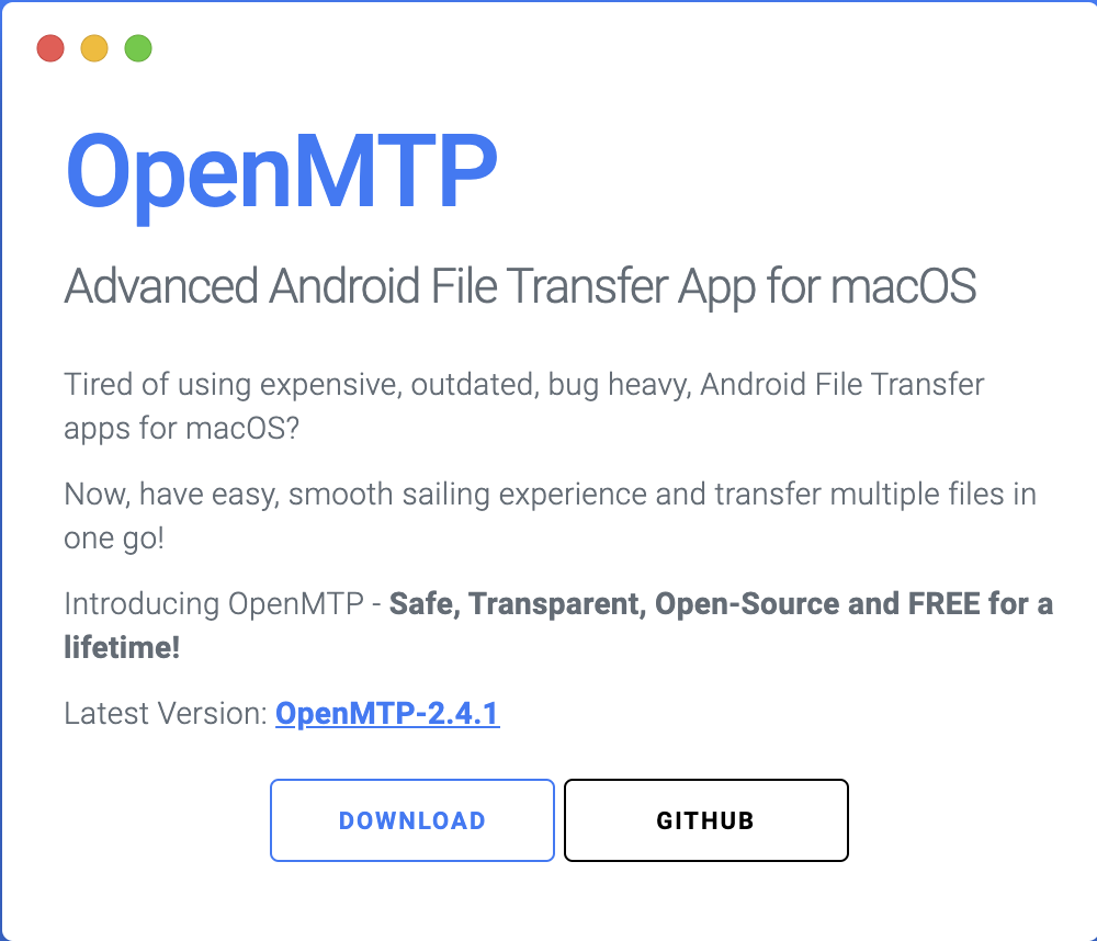 OpenMTP gallery image