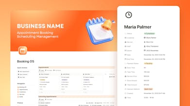 Notion Booking OS gallery image
