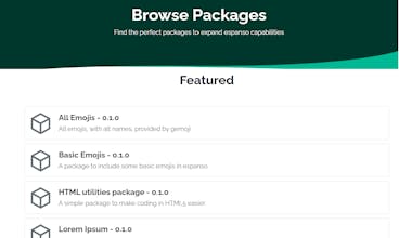 Espanso gallery image