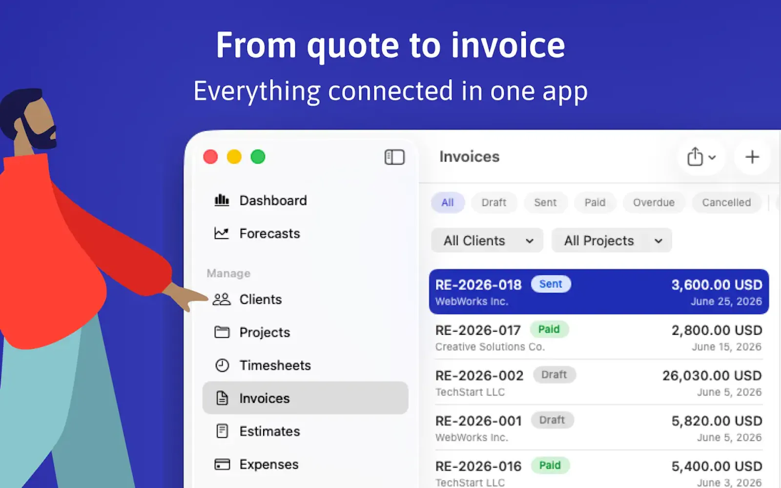 EasyInvoice screenshot 1