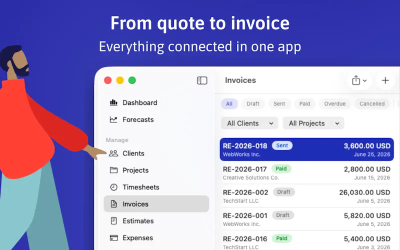 EasyInvoice screenshot 1