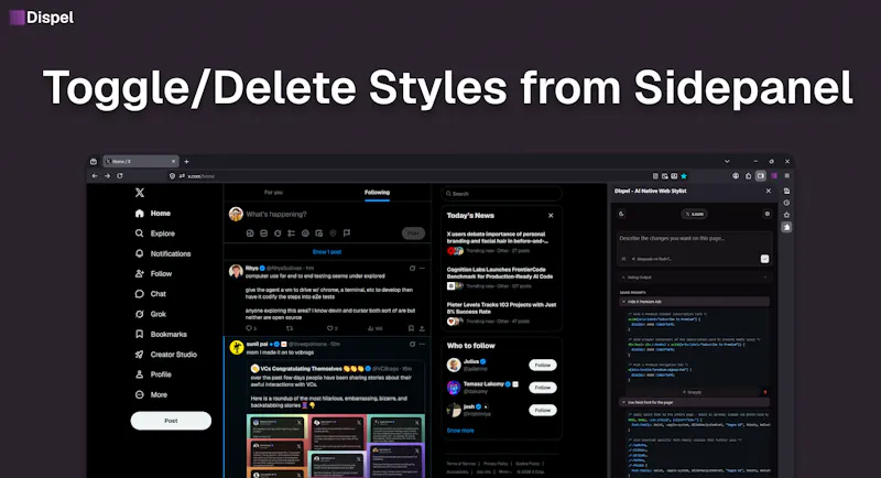 Dispel AI Web Stylist screenshot 4